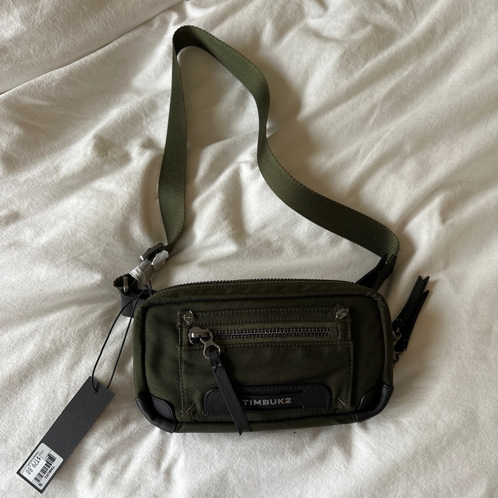 NWT Timbuk2 olive green utility fanny pack